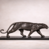 Panthère en Bronze Style Art Déco