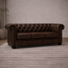 Canapé Chesterfield Winchester 3 places cuir
