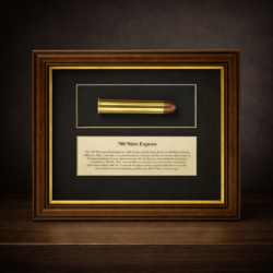 Cadre 700 Nitro Express – Munition décorative de chasse africaine