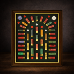 Cadre cartouches anglaises à tube carton – Présentation en arche