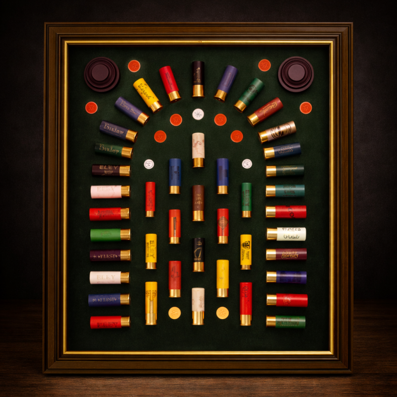 Cadre cartouches anglaises à tube plastique – Présentation en arche