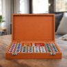 Coffret Poker 440 jetons en cuir grainé – Fabrication artisanale Paris