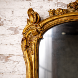 Miroir Convergence – Miroir Mural Doré Classique