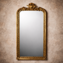 Miroir Le Philippe – Miroir Mural Doré Classique