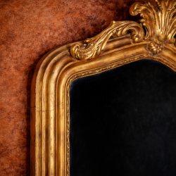 Miroir Château Renard – Miroir Mural Doré Classique