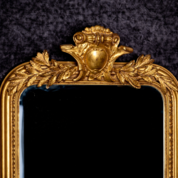 Miroir Le Philippe – Miroir Mural Doré Classique