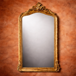 Miroir Château Renard – Miroir Mural Doré Classique