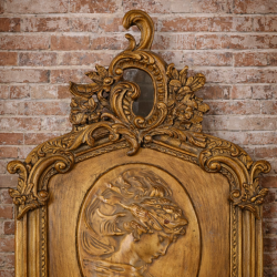 Miroir Julia – Miroir Mural Doré Décoratif