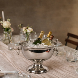 Grand Service – Seau à vin sur pied argenté | GRS