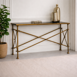 Console Aurora – Aluminium Gold & Design Architectural