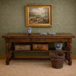 Console Vènerie - Chêne Foncé & Grand Format