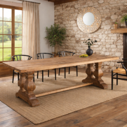 Table  Pin Héritage - Bois Massif Naturel